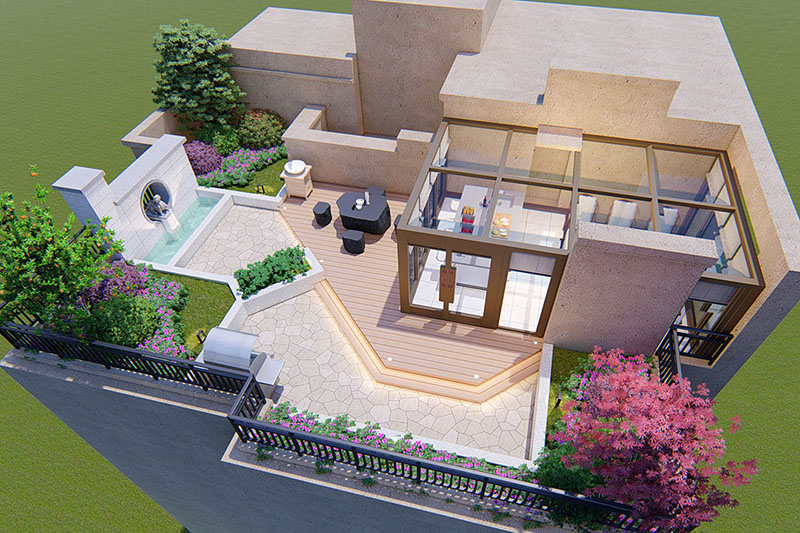 屋頂花園設(shè)計 屋頂花園設(shè)計